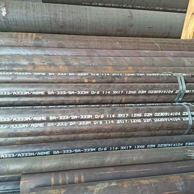ASTM A333 الصف 6 أنابيب الخدمة ذات درجة الحرارة المنخفضة