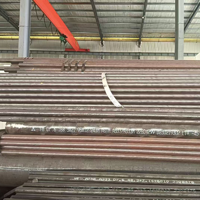 ASTM A333 الصف 6 أنابيب الخدمة ذات درجة الحرارة المنخفضة